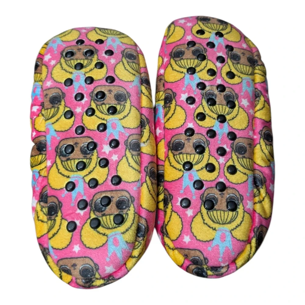 L.O.L. Kids Slippers - Cute L.O.L Characters - Fuzzy inside- Grippy bottoms